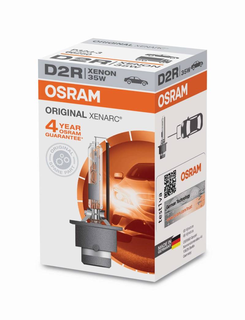 1x Original OSRAM Xenarc Classic D2R 35W Xenon Brenner Lampe Birne Scheinwerfer von OSRAM GmbH