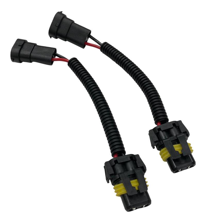 2x Adapter H8 / H11 auf HB4 Birnen Sockel Fassung Lampen Weiblich Männlich von Tuning Fanatics