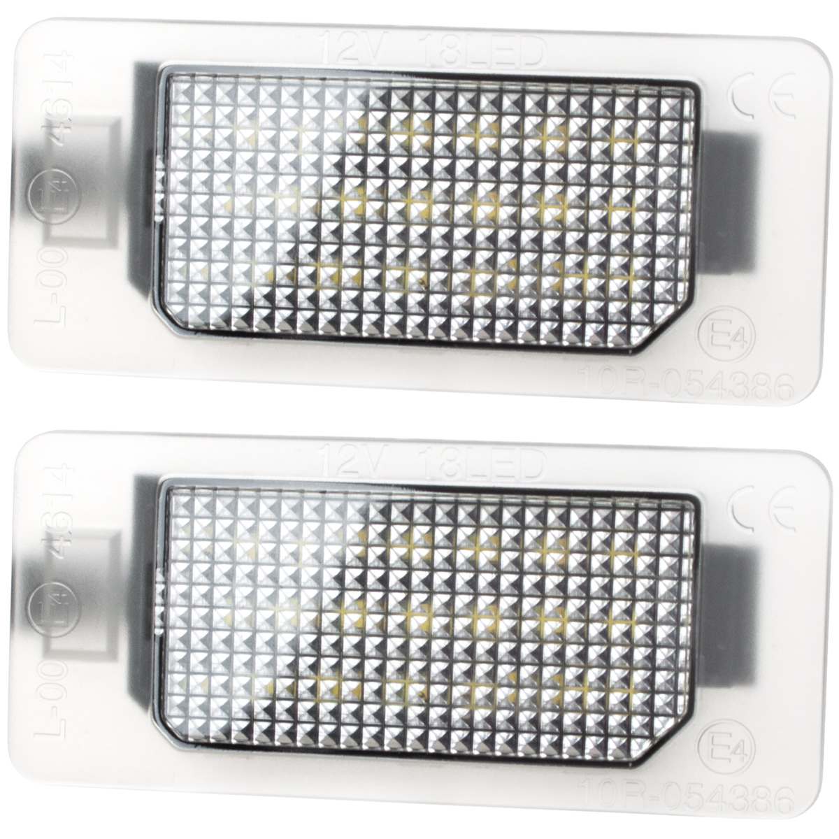 2x LED PREMIUM Kennzeichenbeleuchtung Leuchten Kennzeichen SMD für Fiat 500X ab 2014- von GOLDCAR Renata Badzio,Bart?omiej Kalisz s.c.