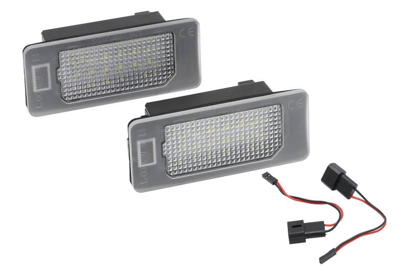 2x LED PREMIUM Kennzeichenbeleuchtung SMD für BMW 3er E90 E91 E92 E93 1er E82 E88 von Goingfast GmbH