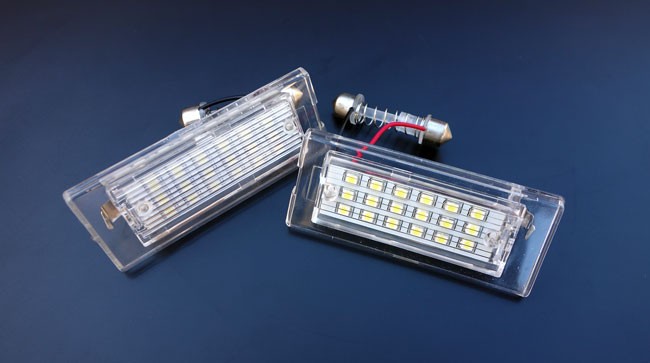 2x LED PREMIUM Kennzeichenbeleuchtung SMD für BMW X5 E53 / X3 E83 von Goingfast GmbH