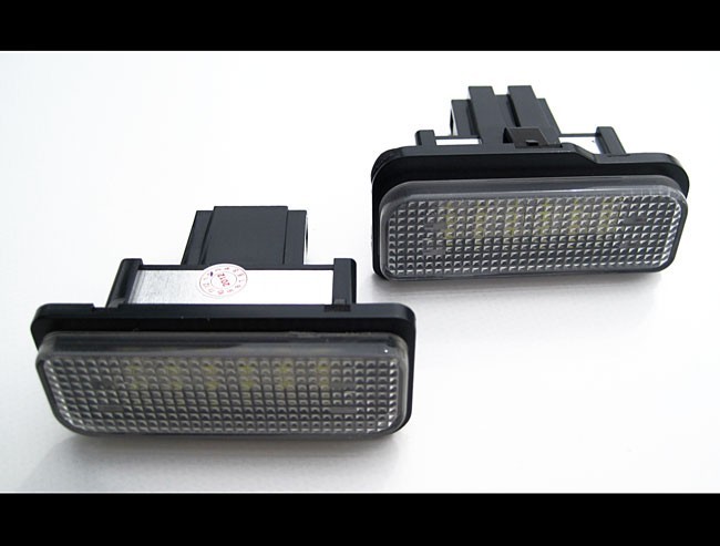 2x LED PREMIUM Kennzeichenbeleuchtung SMD für Mercedes S203 W211 S211 C219 CLS R171 SLK von Goingfast GmbH