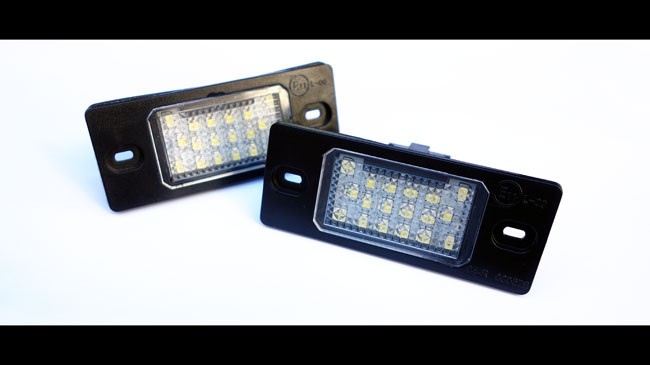 2x LED PREMIUM Kennzeichenbeleuchtung SMD für VW Golf 5 Variant Passat 3BG B5 Tiguan 5N Touareg 7L Porsche Cayenne 9P von Goingfast GmbH