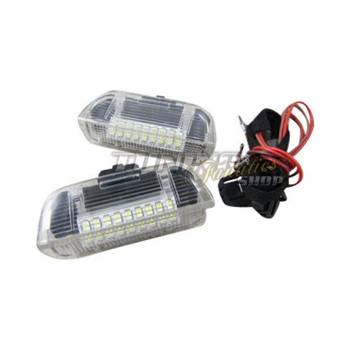 2x LED SMD Türbeleuchtung Innenraumbeleuchtung Weiß / Klar für VW Seat Skoda von Simply NetTrade GmbH