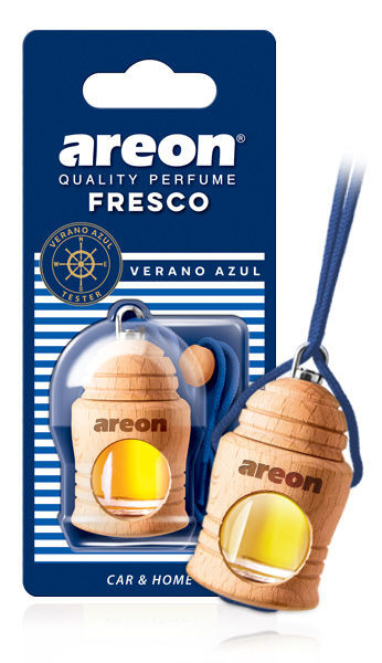 2x Original Areon FRESCO Autoparfüm Duftdose Duftbaum Lufterfrischer Verano Azul von erio FRESH GmbH & Co. KG