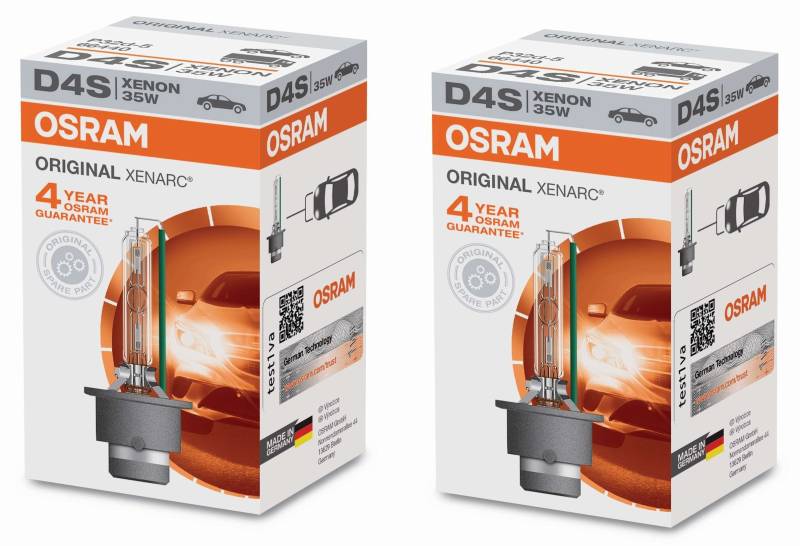 2x Original OSRAM Xenarc Classic D4S 35W Xenon Brenner Lampe Birne Scheinwerfer von OSRAM GmbH