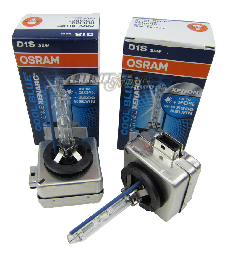 2x Original Osram COOL BLUE INTENSE 5000K Xenon Brenner Birne für D1S Fassung von OSRAM GmbH