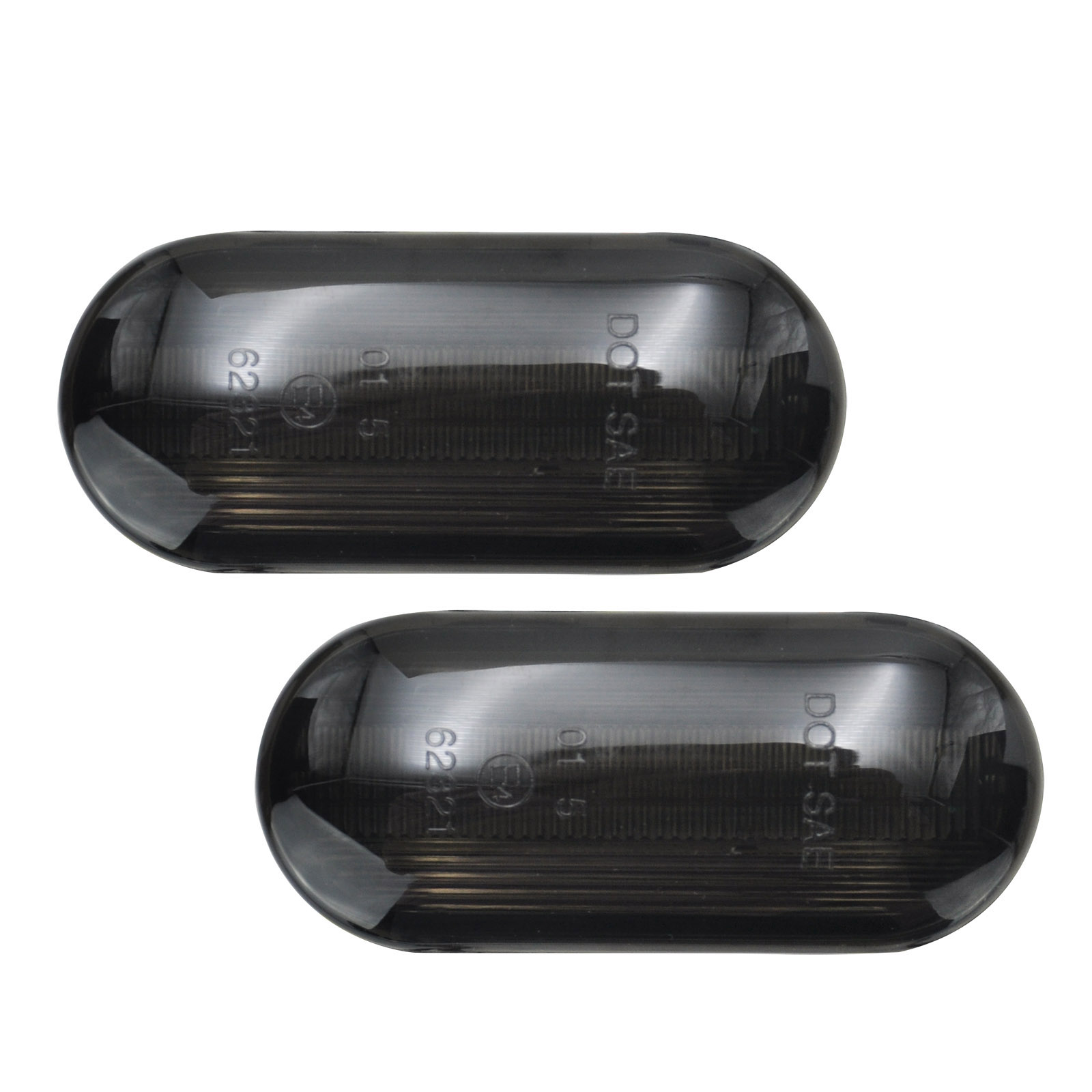 2x Premium Seitenblinker Blinker in Schwarz / Smoke für VW Golf 3 III 4 IV Bora T5 Transporter Multivan von Goingfast GmbH