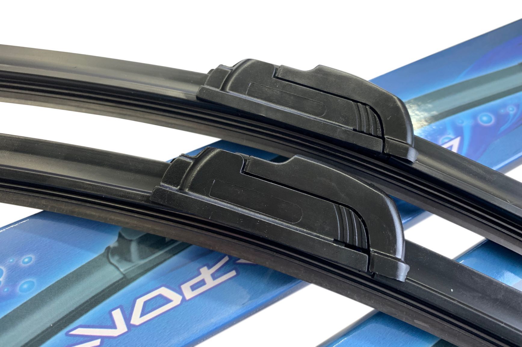 2x SOFT / FLAT Scheibenwischer 550/400mm für Chevrolet AVEO KALOS ab 2005- von Tuning Fanatics