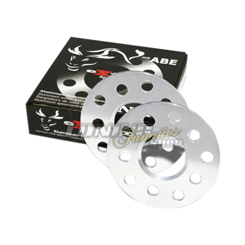 2x Verbreiterung Spurverbreiterung Spurplatten in 10mm 5x108 / 5x110 NLB 65,1mm von Tuning Fanatics