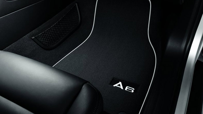 4x Original Audi Premium Velours Textil Fußmatten Matten SET für Audi A6 4G C7 von Volkswagen AG