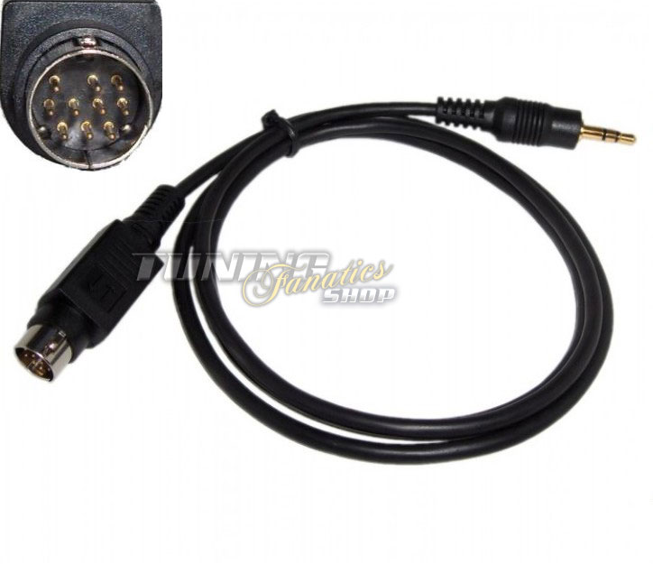 AUX Line In Adapter 10pin Navi MFD RNS-D für Skoda Seat MP3 iPhone iPod Klinke von Tradefox GmbH