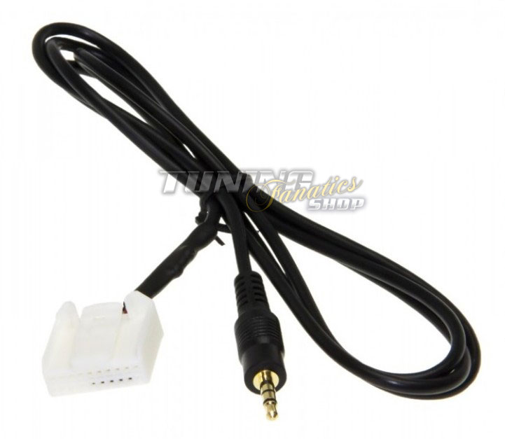 AUX Line In Adapter Stecker für 20pin Toyota Radio / MP3 iPhone iPod Klinke 5064 von Tradefox GmbH