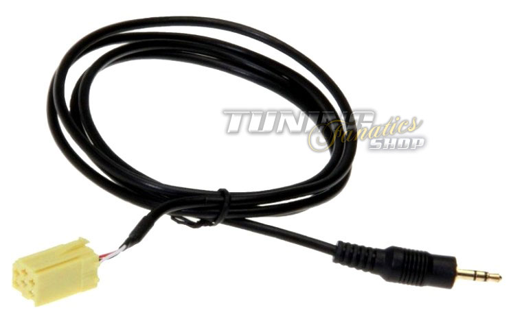 AUX Line In Adapter Stecker für Radios von Fiat Alfa Lancia MP3 Klinke 3,5 #5650 von Tradefox GmbH