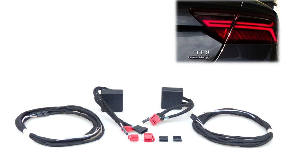 Adapter LED Facelift Rückleuchten dynamischer Blinker für Audi A7 S7 4G 2010- von Tuning Fanatics