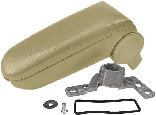 Armlehne Mittelarmlehne MAL Leder Bezug Beige für VW Passat 3B B5 + Variant von Tuning Fanatics