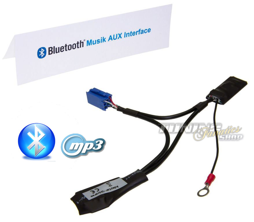 BT Bluetooth Adapter MP3 AUX CD Wechsler 8P für Ford Radio Sound 2 MFD RNS #5961 von Tradefox GmbH