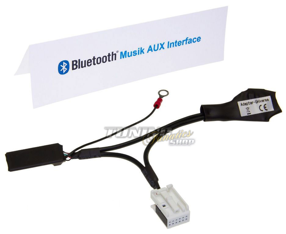 BT Bluetooth Adapter MP3 AUX CD Wechsler Original Radio für VW RCD / RNS #5963 von Tradefox GmbH