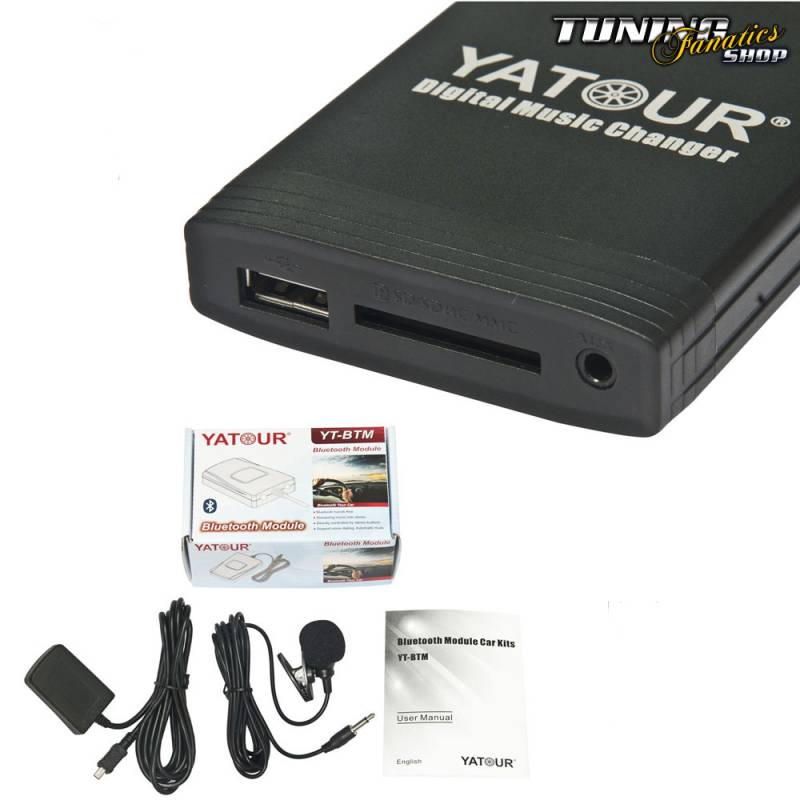 Bluetooth USB SD MP3 AUX CD Wechsler 6+3 Pin für Mini 16:9 Professional Navi von Simply NetTrade GmbH