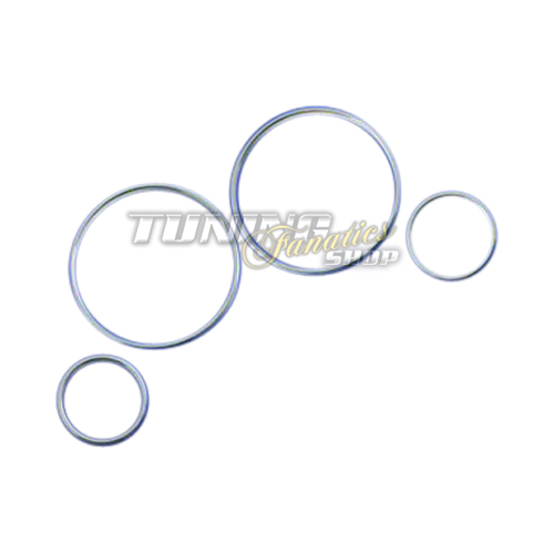 Chrom Chromringe Tacho Ringe Tachochromringe SET für Opel Astra G / Zafira A von Tuning Fanatics