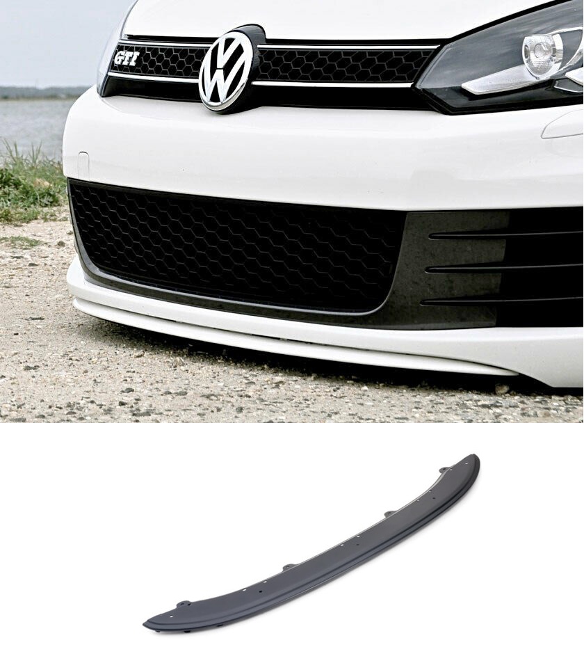 Cup Spoiler Lippe Frontspoiler Stoßstange für VW Golf 6 VI GTI ab 2008- von Goingfast GmbH