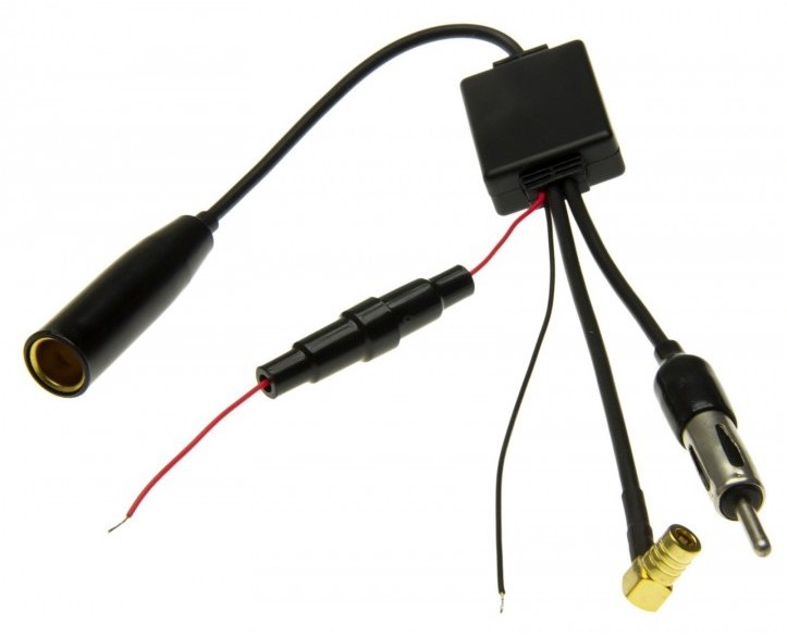 DAB+ AKTIV Antenne Splitter Adapter für Radio JVC Kenwood Sony Alpine Pioneer von Tuning Fanatics