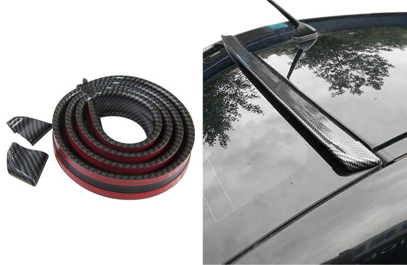 Dachspoiler Heckspoiler Spoiler Blende Lippe Carbon Schwarz für viele Fahrzeuge von Simply NetTrade GmbH