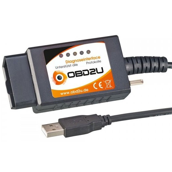 Diagnosegerät Diagnose SET USB OBD 2 II Diagnose Interface Auslesen SET für Ford von Türk GbR