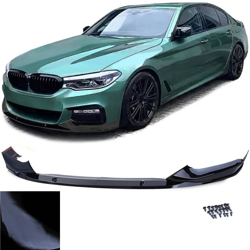 Frontspoiler Performance Spoiler Lippe Schwarz Glanz für BMW 5er G30 G31 ab 2016- mit M-Paket von Carparts-Online GmbH