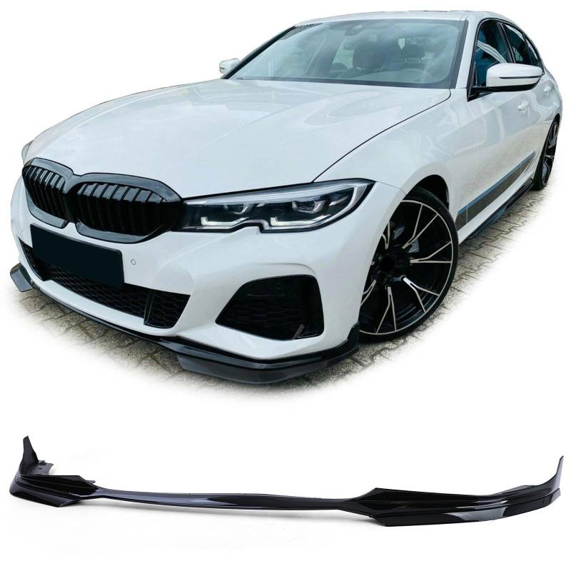 Frontspoiler Performance Spoiler Lippe Stoßstange in Schwarz Glanz für BMW 3er G20 G21 ab 2018 mit M-Paket von Carparts-Online GmbH