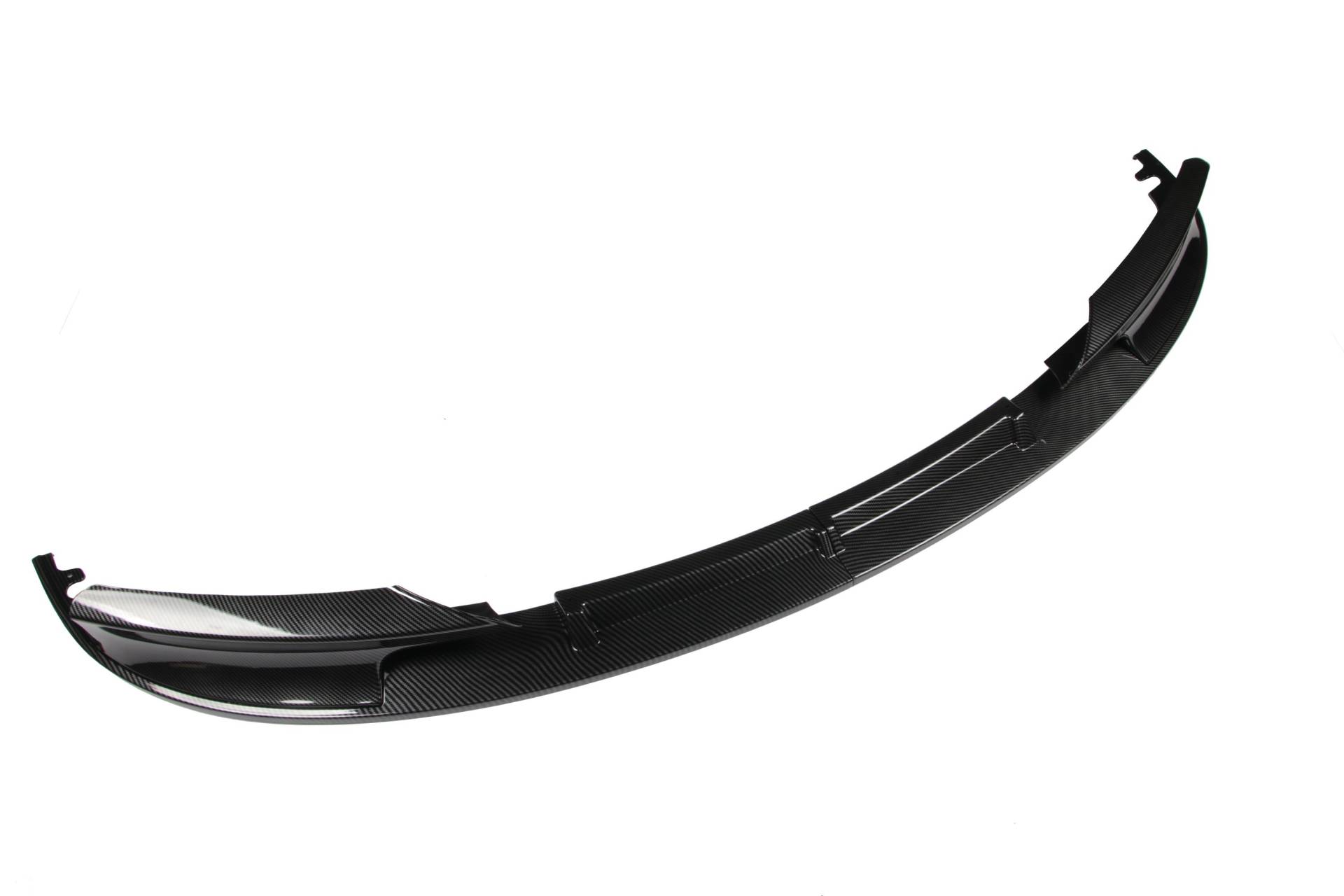 Frontspoiler Spoiler Lippe Stoßstange ECKEN im Carbon Look für BMW 3er F30 F31 von Tuning Fanatics