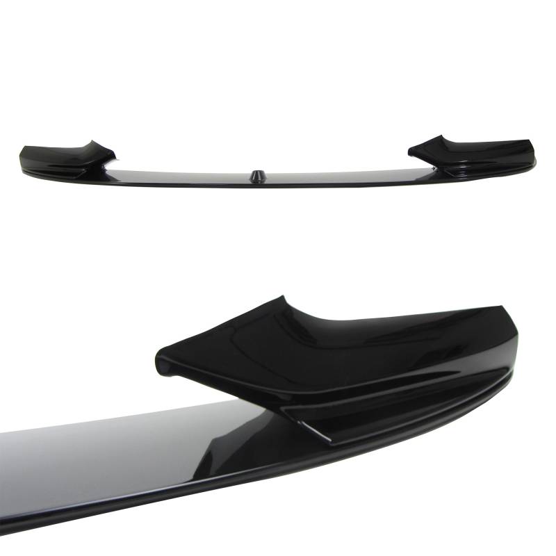 Frontspoiler Spoiler Lippe Stoßstange Schwarz Glanz für BMW 5er F10 10/2010-06.2013 / F11 ab 04/2010- (nur für M-Paket) von JOM Car Parts & Car Hifi GmbH