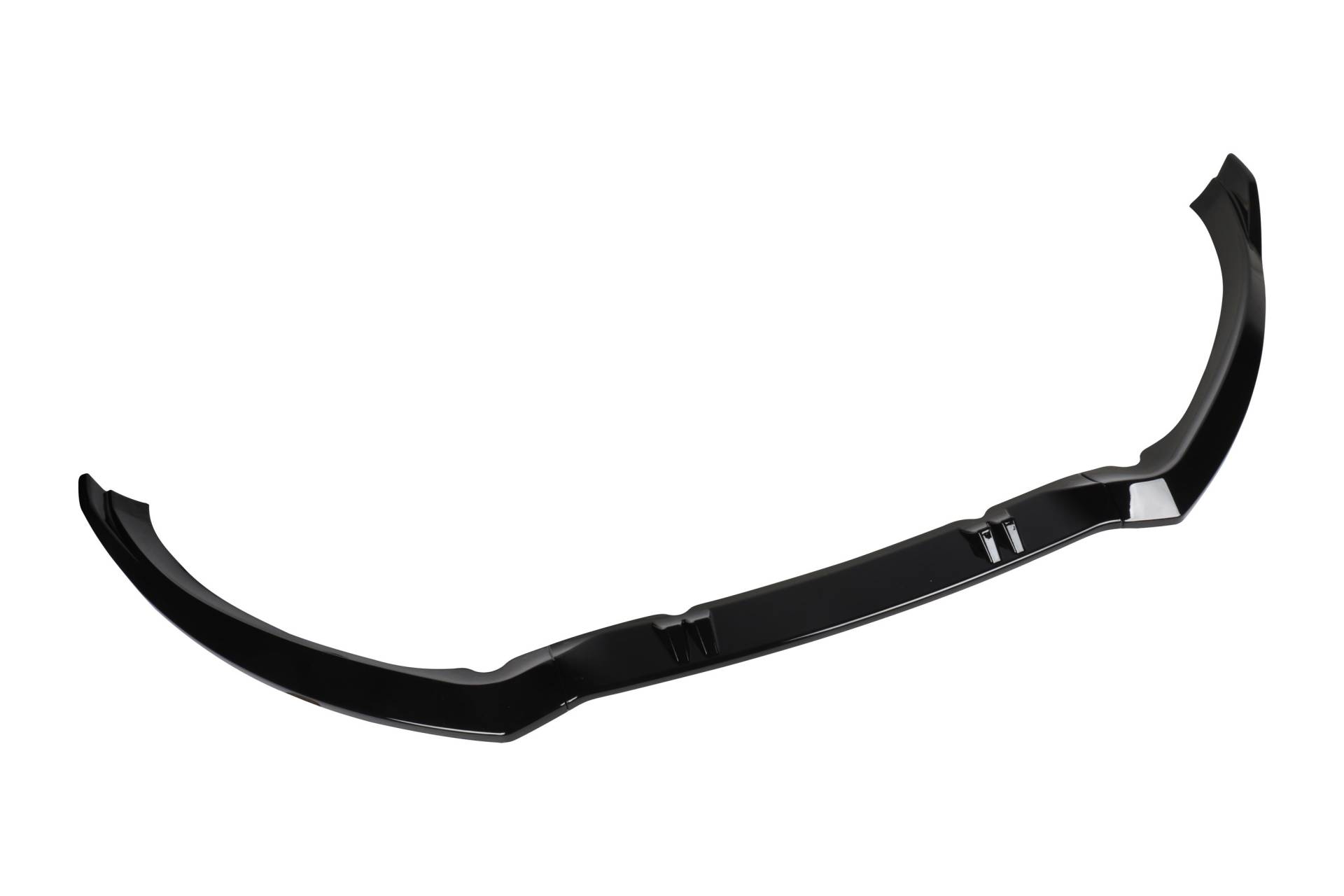 Frontspoiler Spoiler Lippe Stoßstange in Schwarz Glanz für Audi A5 8T / 8F Cabrio ab 2012-2016 von Tuning Fanatics