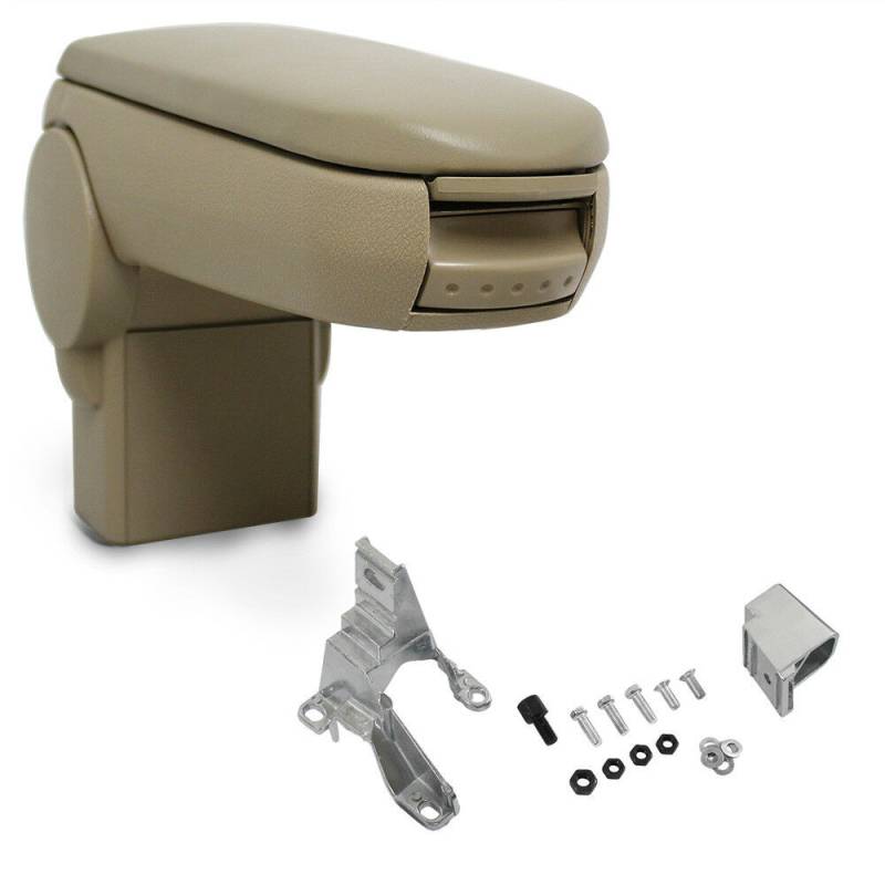 Für Audi A3 8L 1996-2003 Mittelarmlehne Armlehne KOMPLETT SET Textil Bezug Beige von Simply NetTrade GmbH