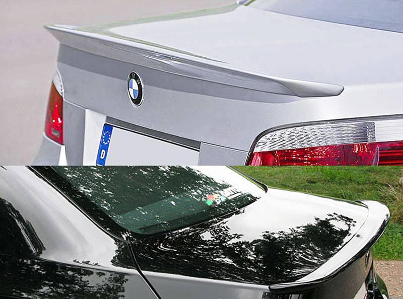 Für BMW 5er E60 Limousine Heck Spoiler Spoilerlippe Kofferraum Heckspoiler Lippe von Goingfast GmbH