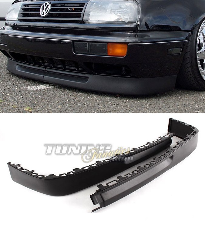 Für Golf 3 III GTI VR6 Frontspoiler Lippe Spoiler Extra BREITE TIEFE Ausführung von Tuning Fanatics