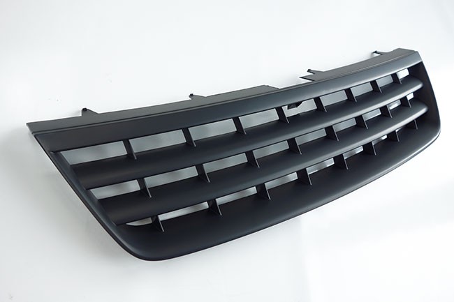 Für VW Touareg 7L Kühlergrill Sportgrill Gitter Front Grill ohne Emblem Schwarz von Goingfast GmbH