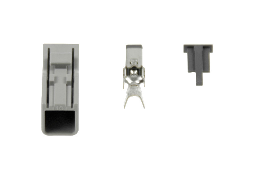 HRS GT-5 Stecker Bausatz Pin Gehäuse für Kabeltyp RG 174 von KUFATEC GmbH & Co. KG