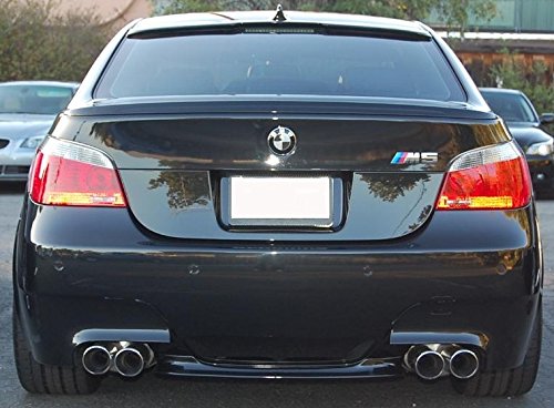 Tuning Fanatics Heckspoiler Lippe für BMW 5er E60 Limousine (2003-2010), Schwarz, ABS, Grundierung für Lackierung, Selbstklebend von Tuning Fanatics