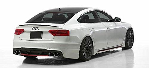 Heck Spoiler Spoilerlippe Kofferraum Heckspoiler Lippe für A5 8T ab 2007-16 von Tuning Fanatics