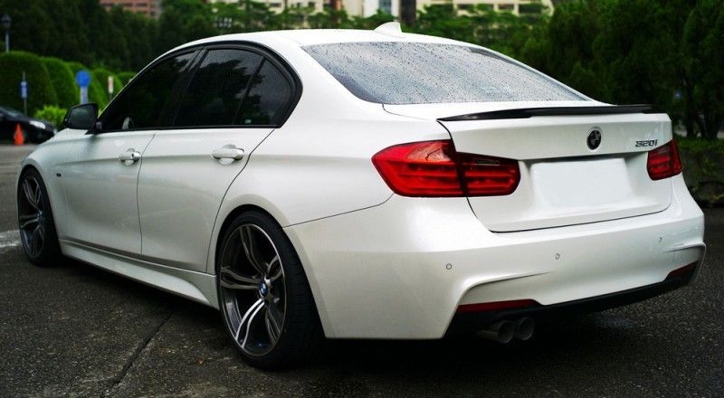 Heck Spoiler Spoilerlippe Kofferraum Heckspoiler für BMW 3er F30 / F80 Limo von Goingfast GmbH