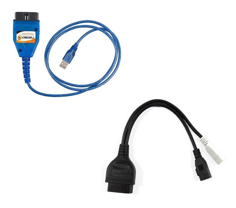 KKL USB OBD Diagnose Gerät 2x2 Adapter Scanner Löschen für VW Audi Seat Skoda von Türk GbR