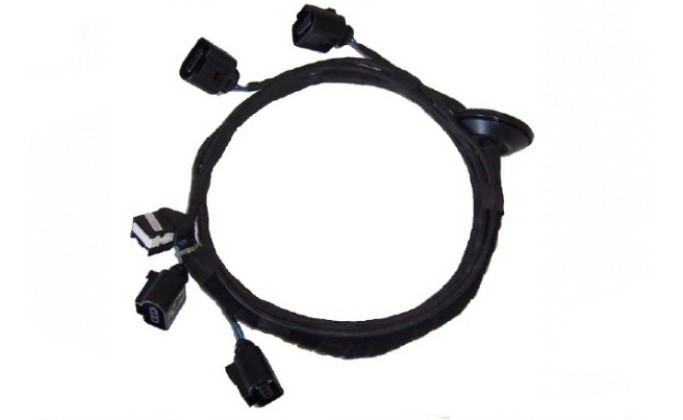 Kabelsatz Kabelbaum PDC Sensor Einparkhilfe zur Nachrüstung für Audi A6 S6 4F C6 + Avant von Tuning Fanatics