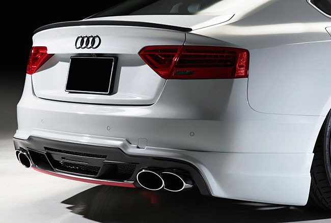 Kofferraumspoiler Heckspoiler Spoiler Lippe SELBSTKLEBEND für Audi A5 S5 RS5 8T von Goingfast GmbH