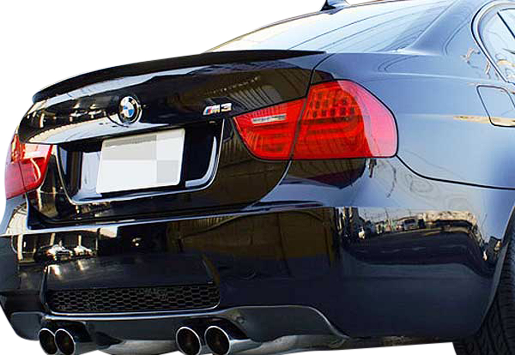 Kofferraumspoiler Heckspoiler Spoiler Lippe SELBSTKLEBEND für BMW 3er E90 Limo von Tuning Fanatics