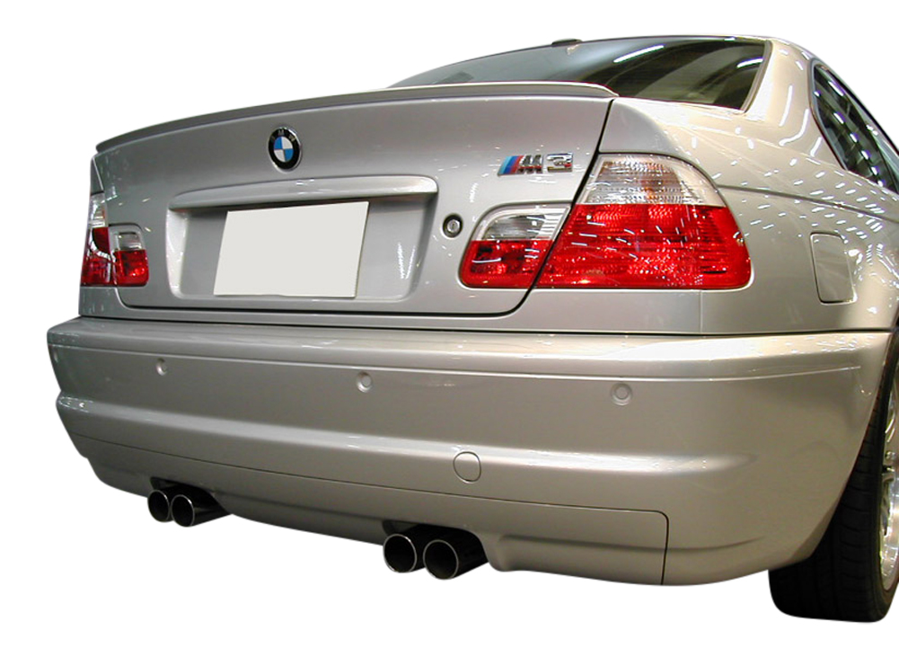 Kofferraumspoiler Heckspoiler Spoiler Lippe SELBSTKLEBEND für BMW E46 Coupe von Tuning Fanatics