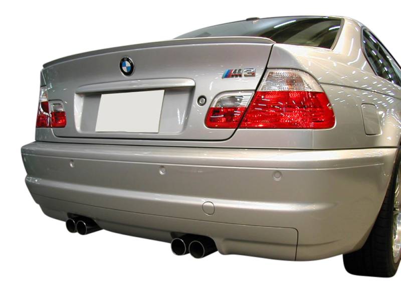 Kofferraumspoiler Heckspoiler Spoiler Lippe SELBSTKLEBEND für BMW E46 Coupe von JOM Car Parts & Car Hifi GmbH