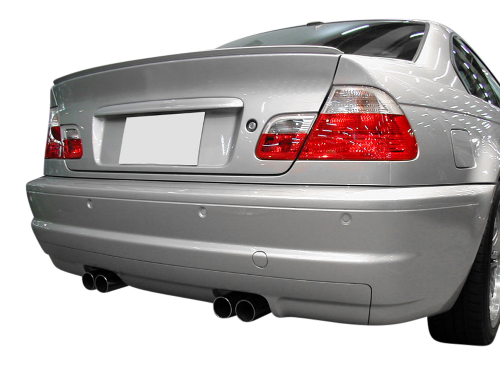 Kofferraumspoiler Heckspoiler Spoiler Lippe SELBSTKLEBEND für BMW E46 Limo 98-05 von Tuning Fanatics