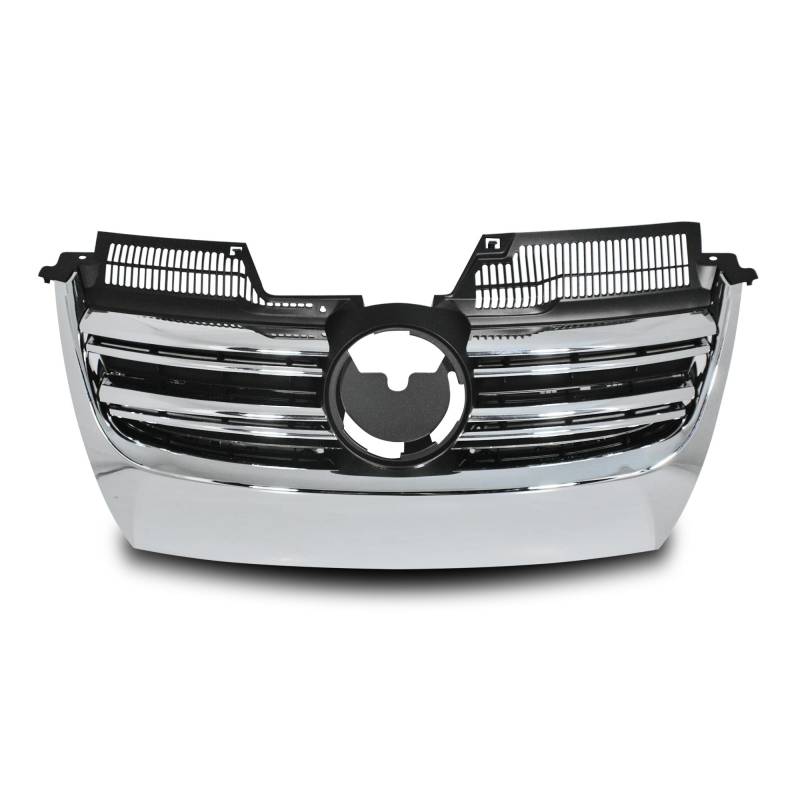 Kühlergrill Sportgrill Gitter Front Grill Chrom Schwarz für VW Golf 5 V 2003- von JOM Car Parts & Car Hifi GmbH