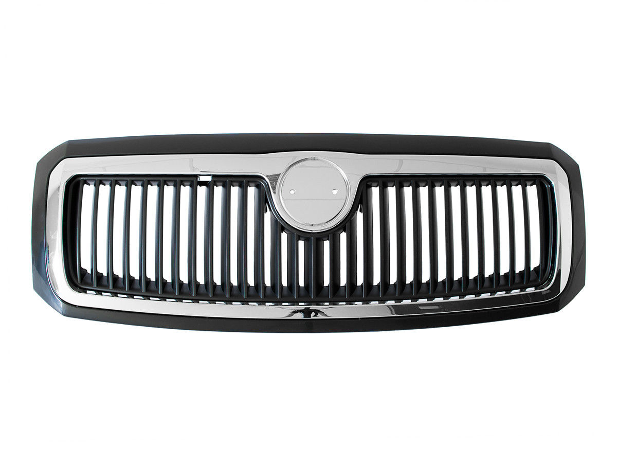 Kühlergrill Sportgrill Gitter Grill Chrom passend für Skoda Fabia 1 6Y 2000-2004 von GOLDCAR Renata Badzio,Bart?omiej Kalisz s.c.